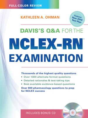 cover image of Davis's Q&A for the NCLEX-RN Examination